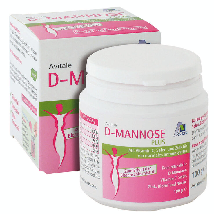 D-Mannose Plus 2000 mg Pulver , 100 g