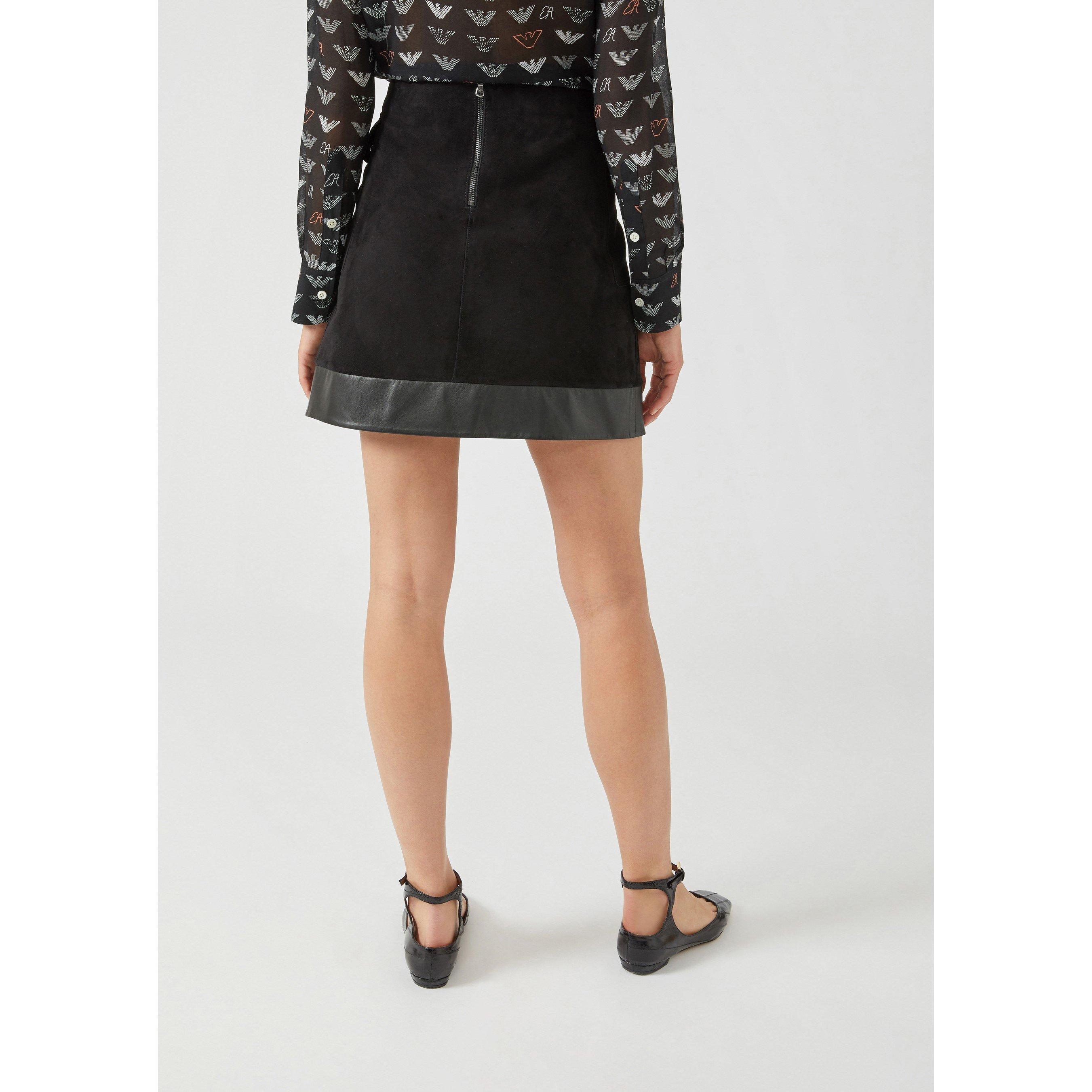 Emporio Armani A Line Pocket Skirt