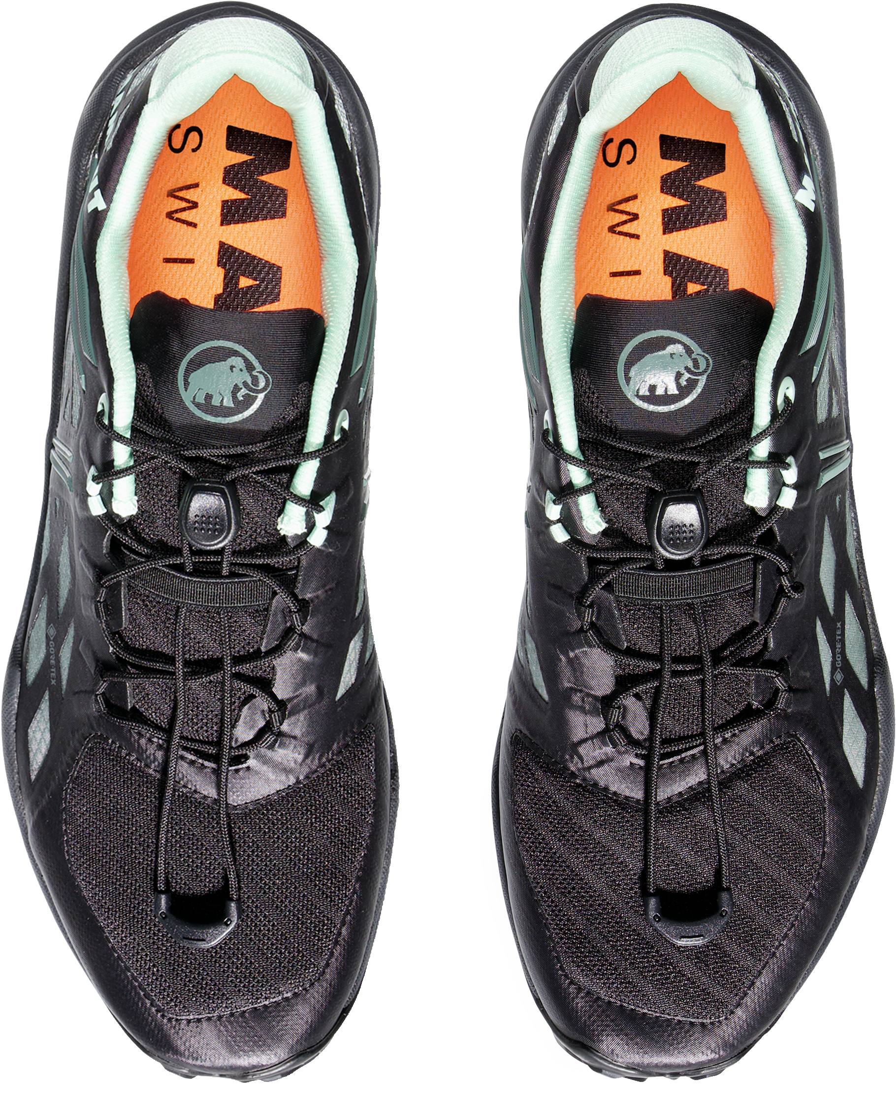Sertig TR Low GTX Dame Black/Dark Jade
