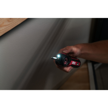 SKIL 4V accuschroevendraaier met kantelbare kop 2714GA (Incl. USB-C Lader, koffer en 28 accessoires)