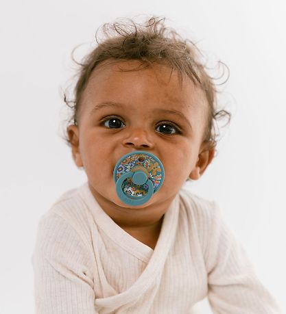 BIBS X Liberty Colour Sutter - 2-pak - Str. 1 - Rund - Hush Mix