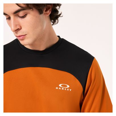 Maillot Manches Courtes Oakley Free Ride Orange