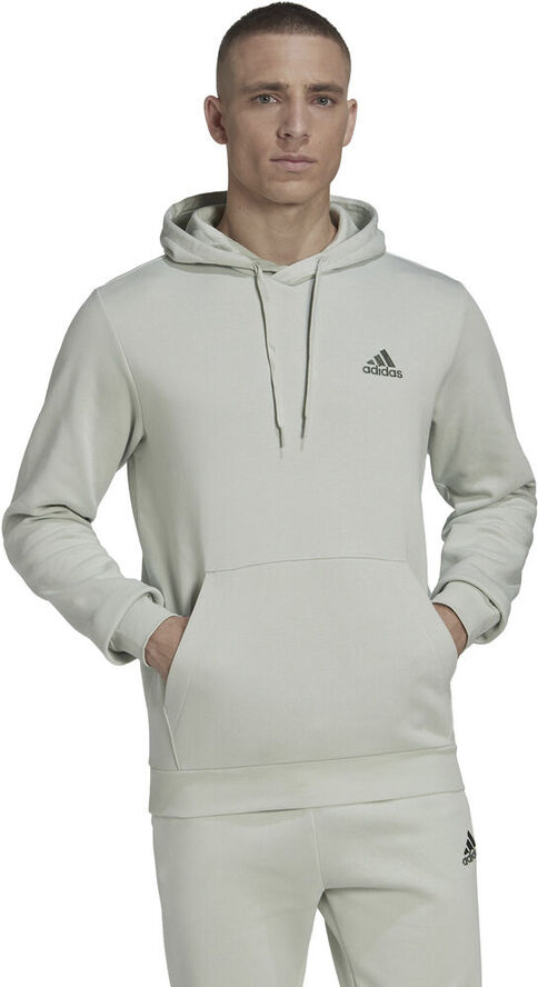 adidas Essentials Fleece hættetrøje Hvid