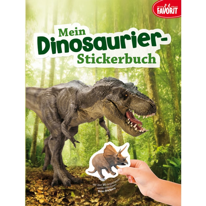 Mein Dinosaurier-Stickerbuch - Edition XXL