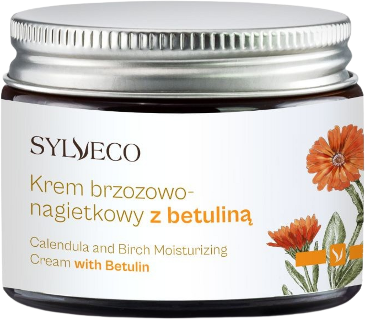 Sylveco  Calendula and Birch Moisturizing Cream with Betulin, 50 ml