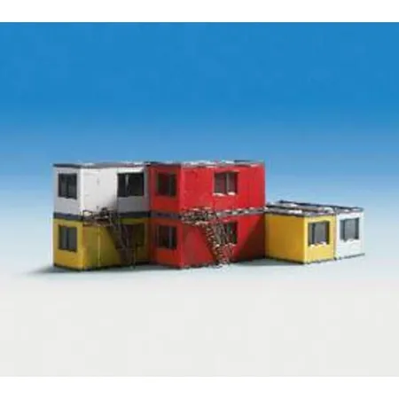 Kibri Gebäude-Container, 6 Stück