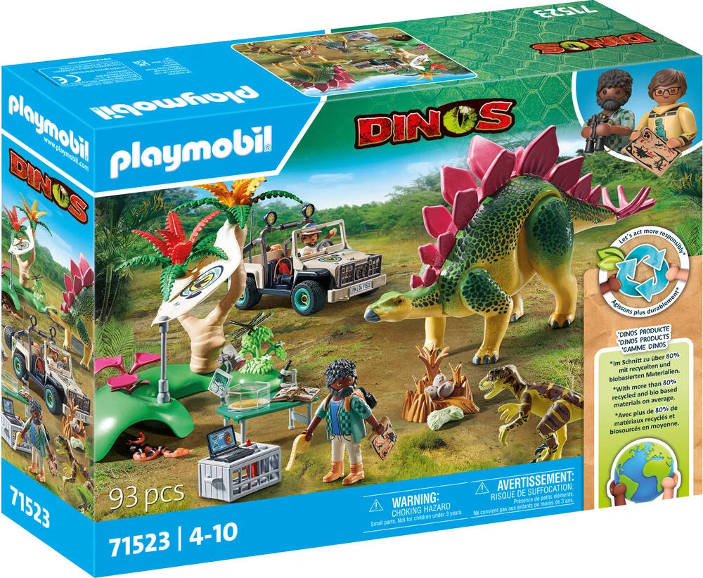 CAMPEMENT DES EXPLORATEURS DINOSAURES - 71523