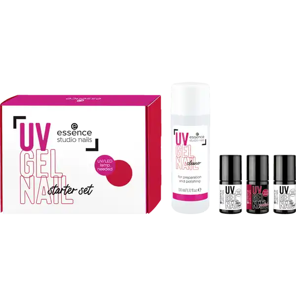 studio nails UV Gel Nail Starter Set 01 Red