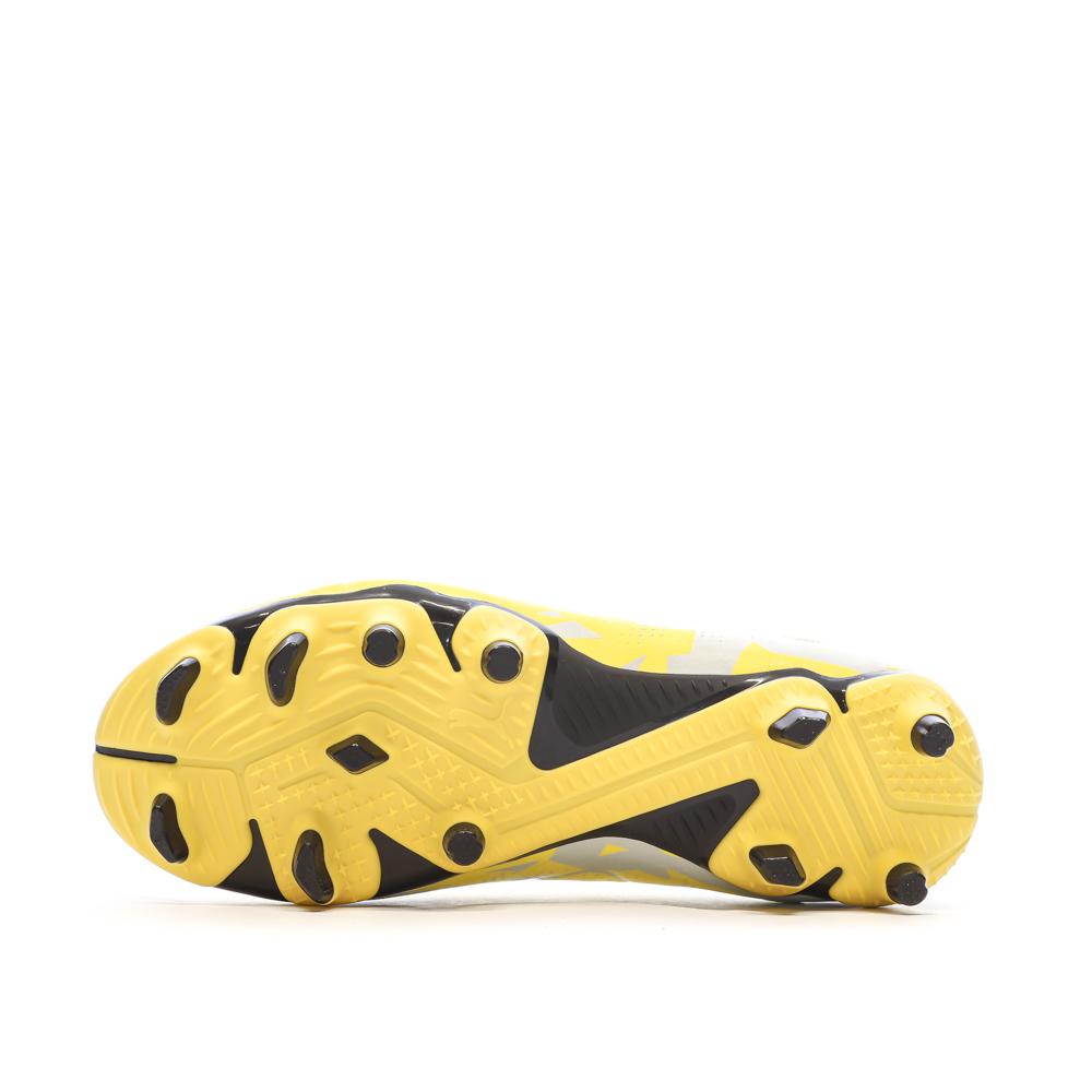 Puma Chaussures de Foot Jaune/Gris Garçon Puma Future Play FG/AG