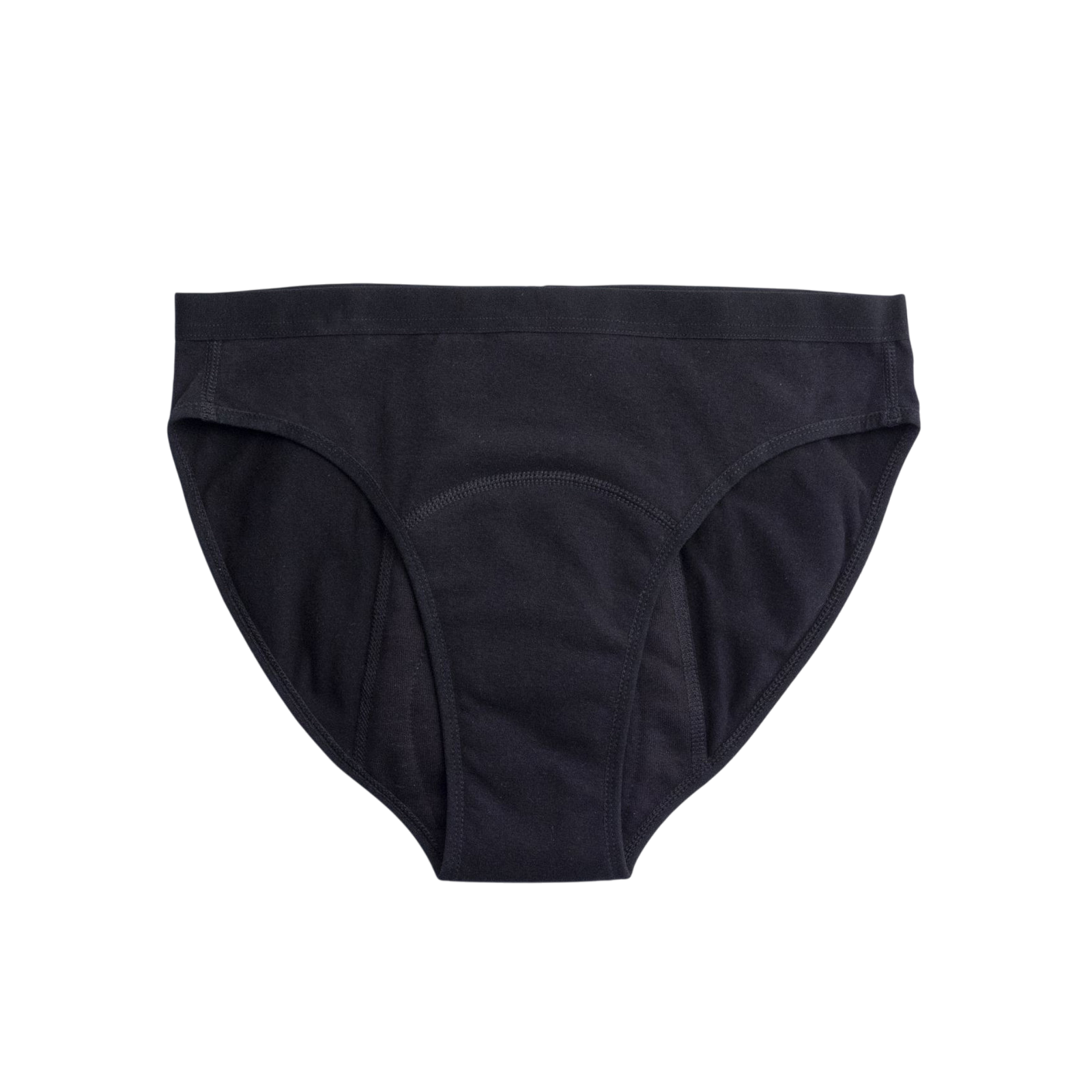 Menstruations-Unterhose Bikini Modell Heavy Flow Black