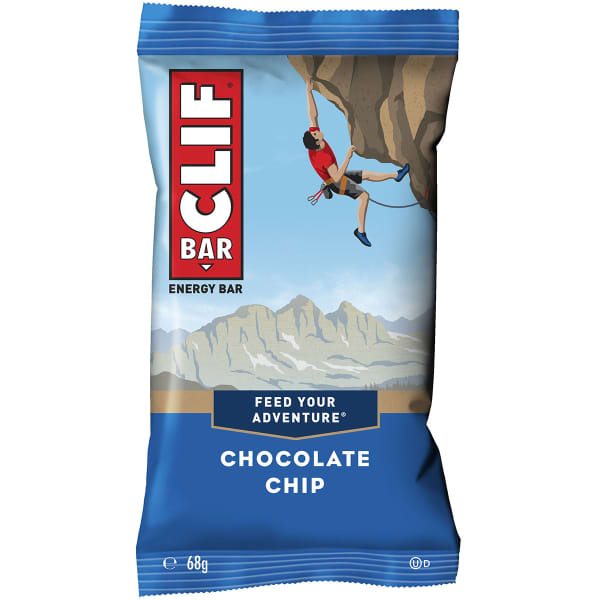 Barres énergétiques CLIF BAR CHOCOLATE CHIP PACK UNICOLORE
