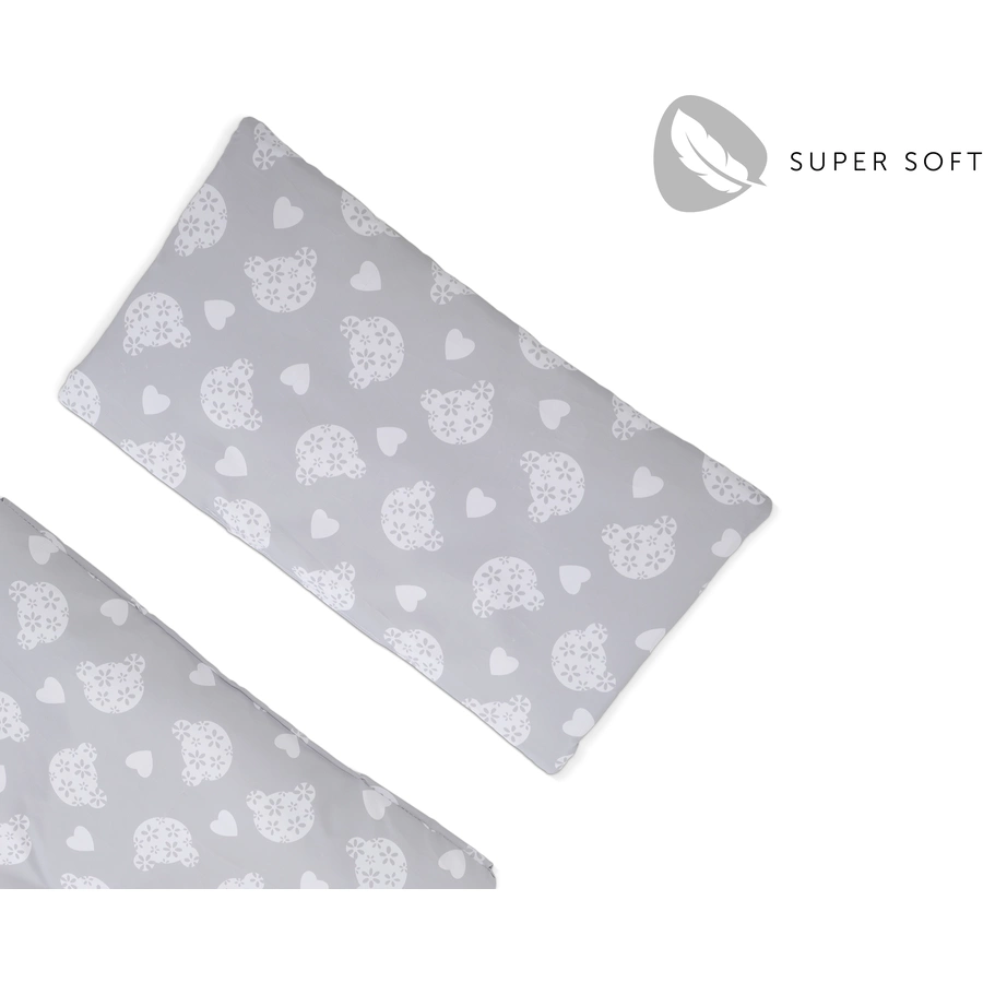 hauck Hochstuhlauflage Deluxe Teddy Grey