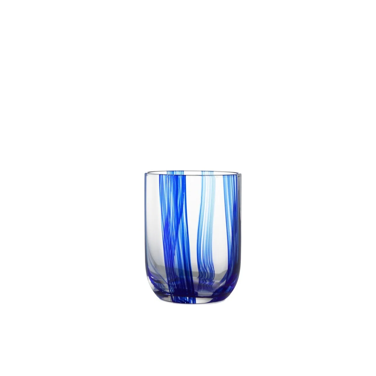 Normann Copenhagen  Stripe glas, Blue Stripes - 39 cl.