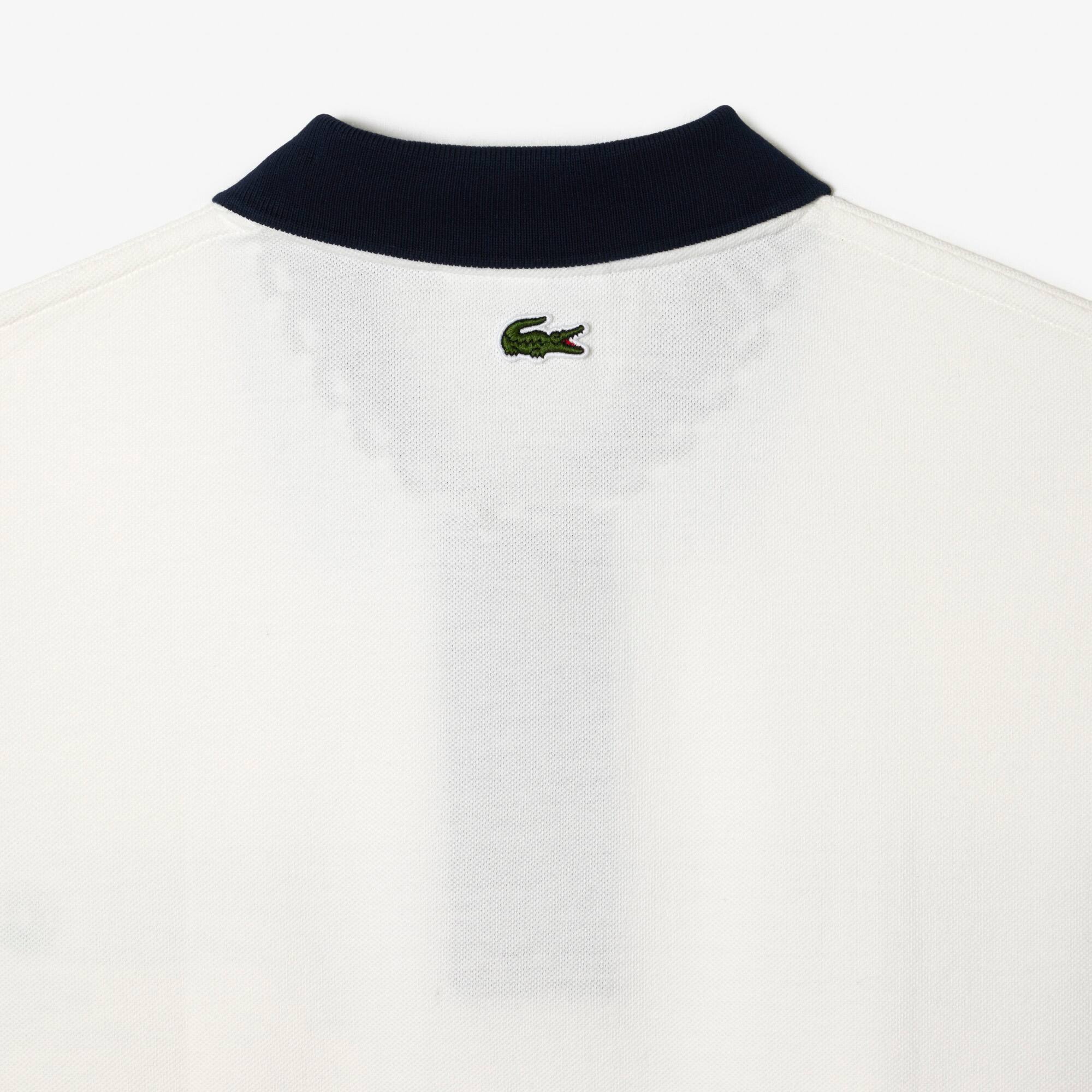 Herren LACOSTE Polo-Shirt aus Bio-Baumwolle Kurze Ärmel - Weiss - Lacoste - Herren