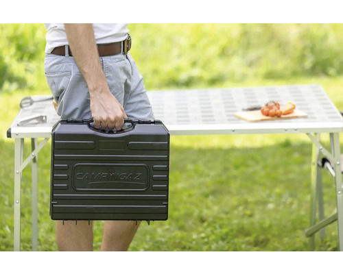 Campingaz 1-pits gasgrill, zwart