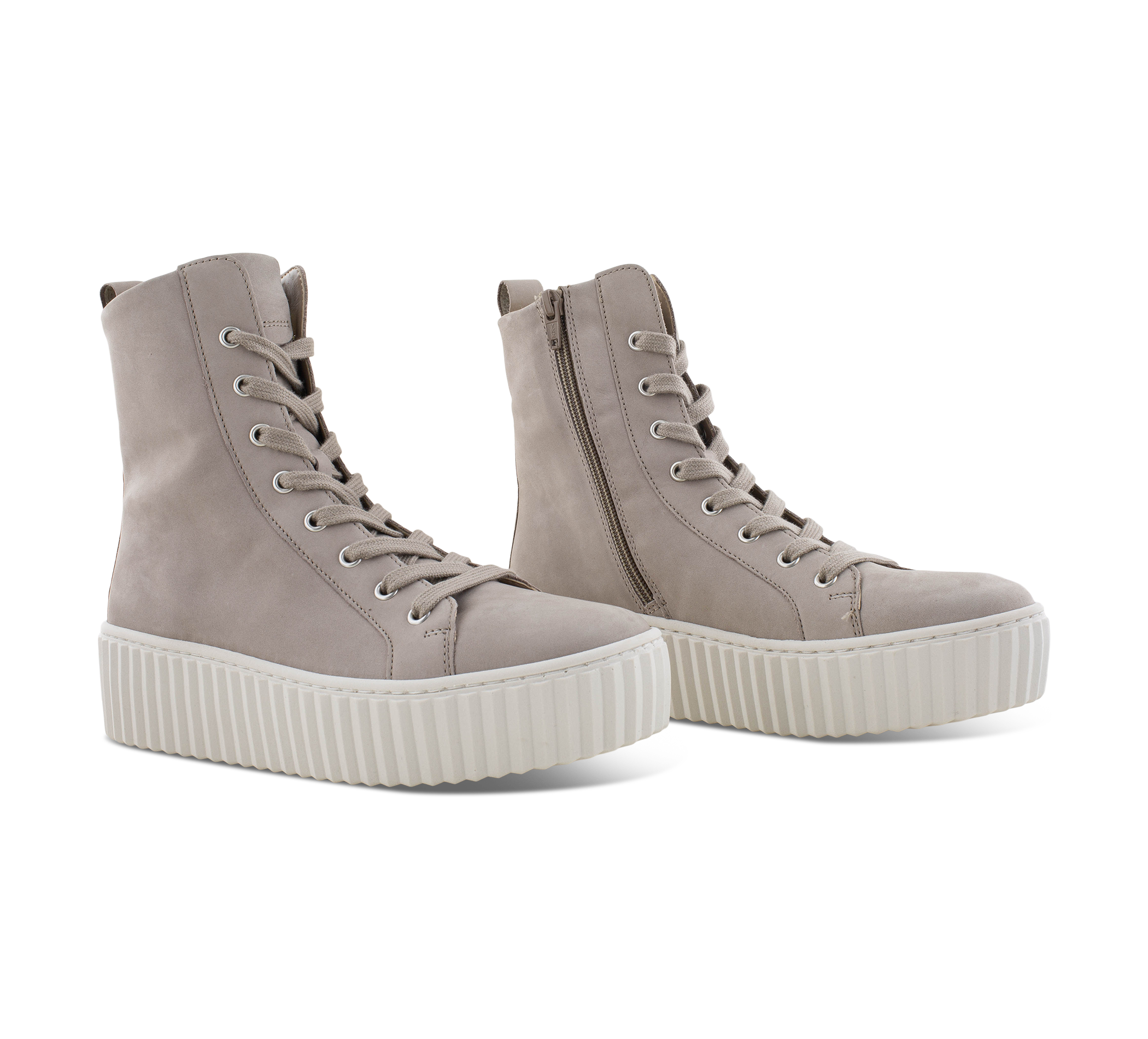 Gabor Schnürstiefel beige/taupe