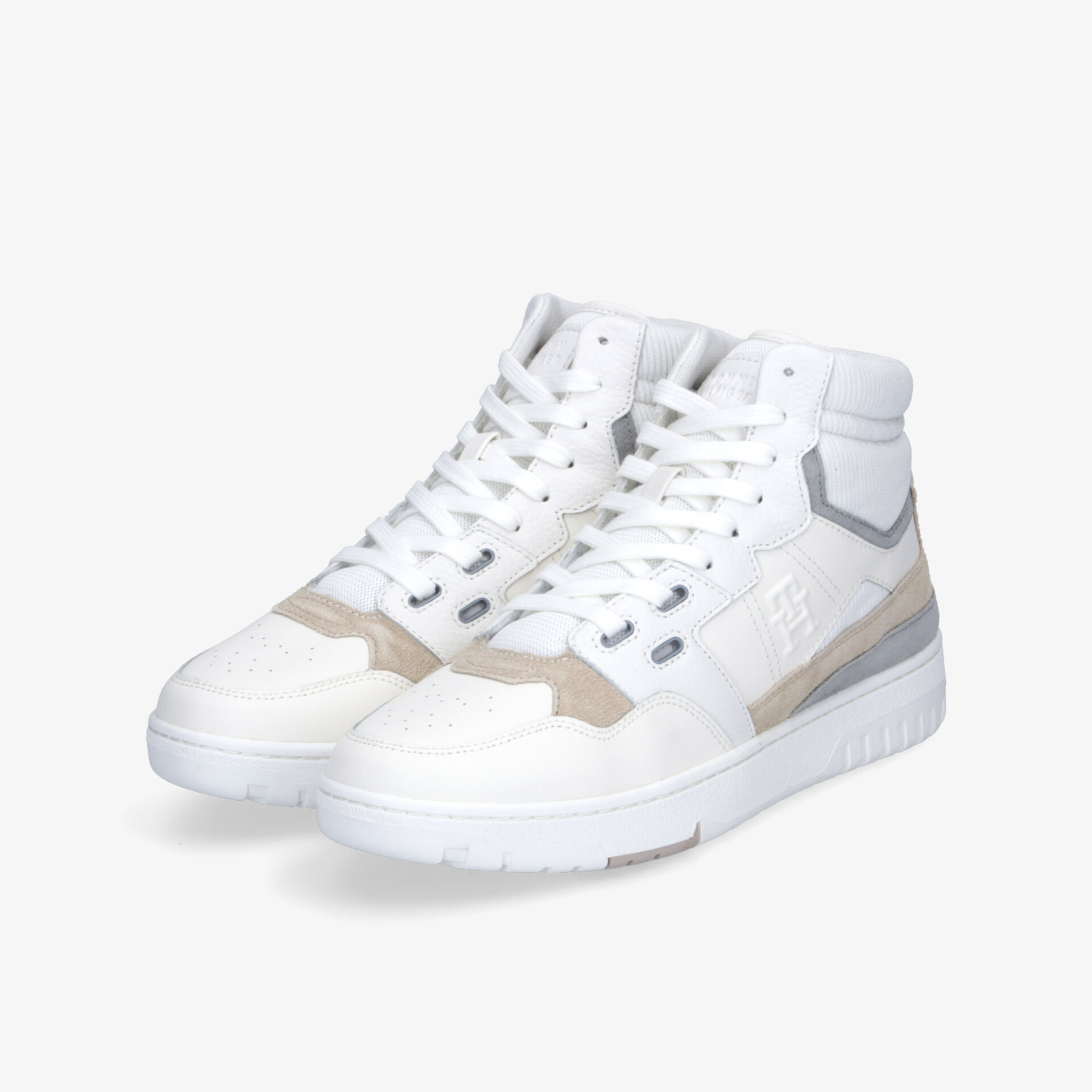 TOMMY HILFIGER Basket Better Herren Sneaker High weiß