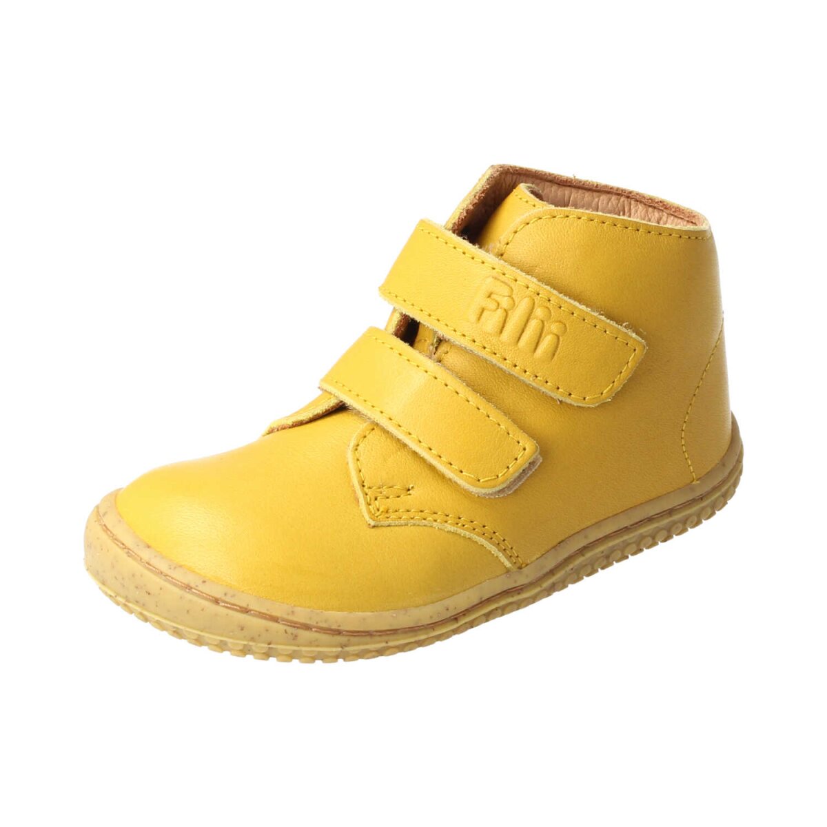 B3212-4 mustard SOFT-FEET BIO-nappa leather velcro Weite/M