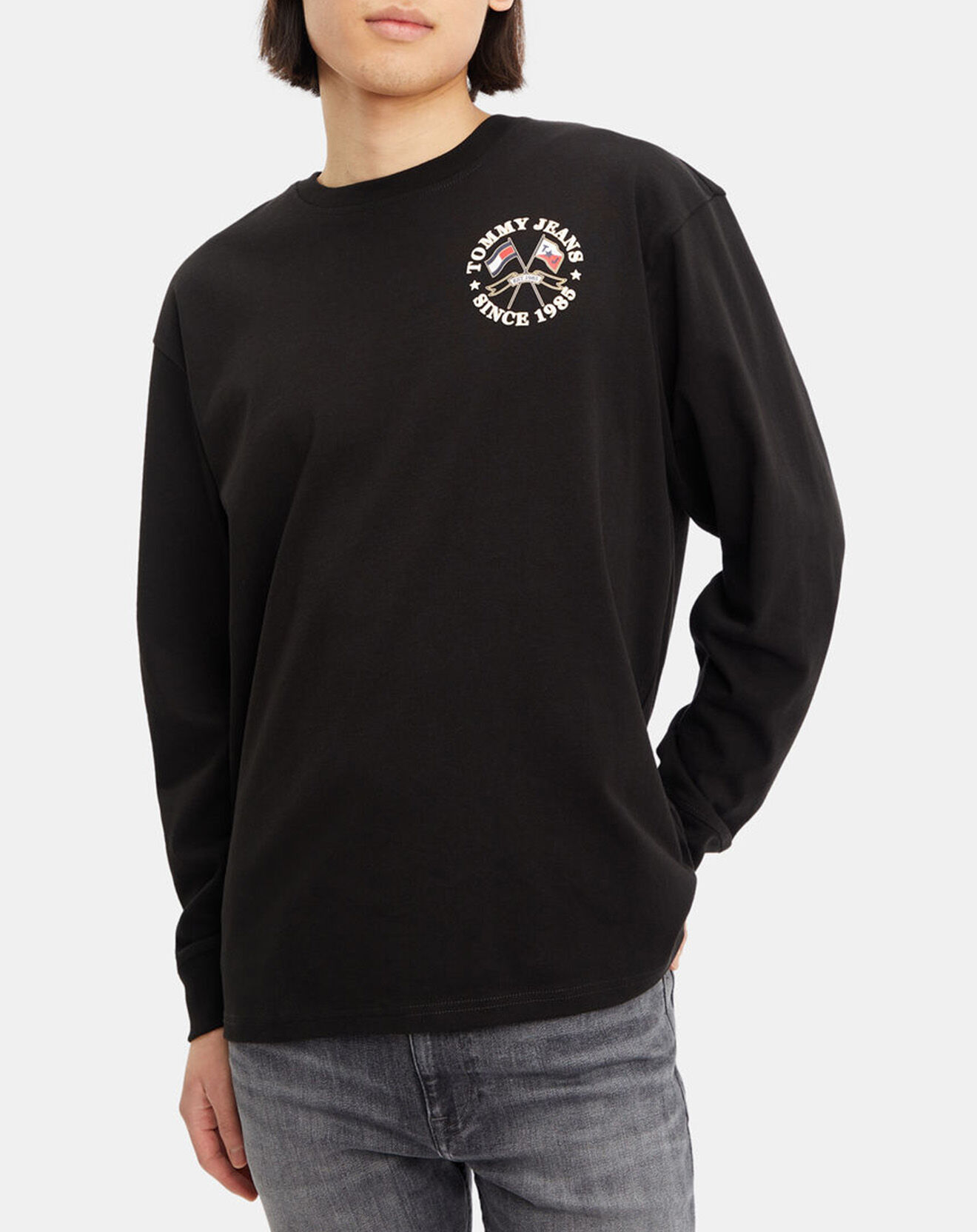 Tommy Jeans T-Shirt Modern Prep logo noir