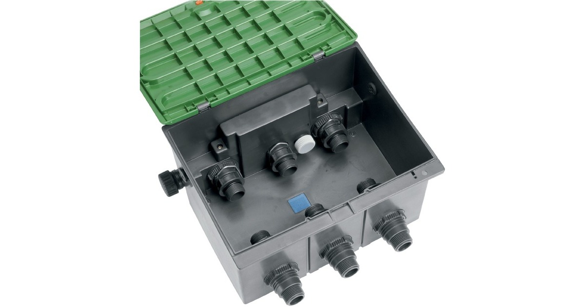 GARDENAVentielbox V3 behuizing  (Groen/grijs, 1255-20)