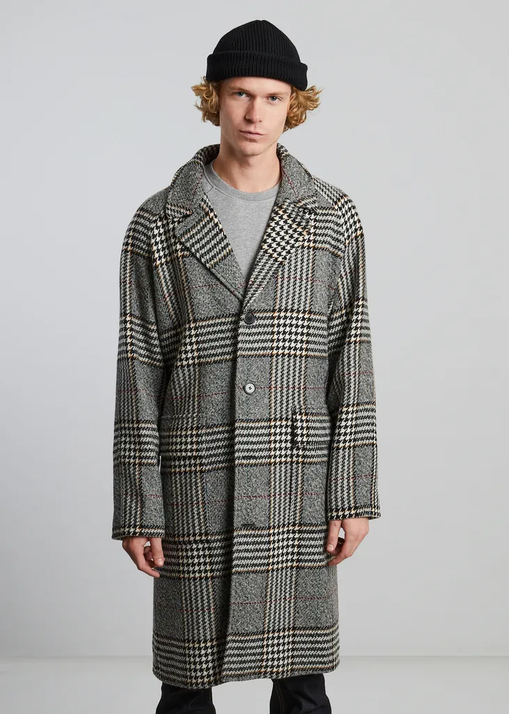 Pardessus oversize en laine vierge fabriqué en France L'Exception Paris