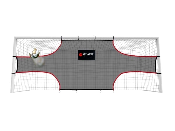 Pure2improve P2I150050, Fotballmålnett, Grå, 244 mm, 244 mm, 73,2 cm