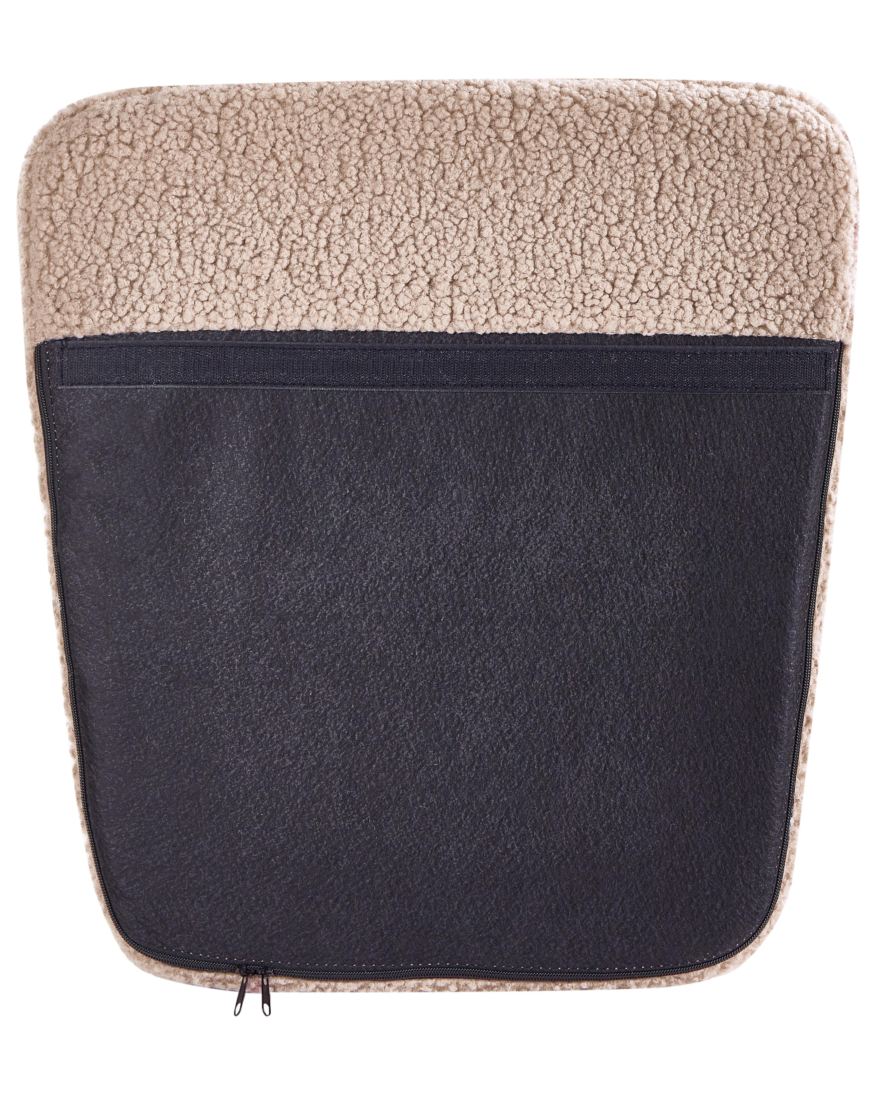Schommelstoel LUOMA Bouclé Beige