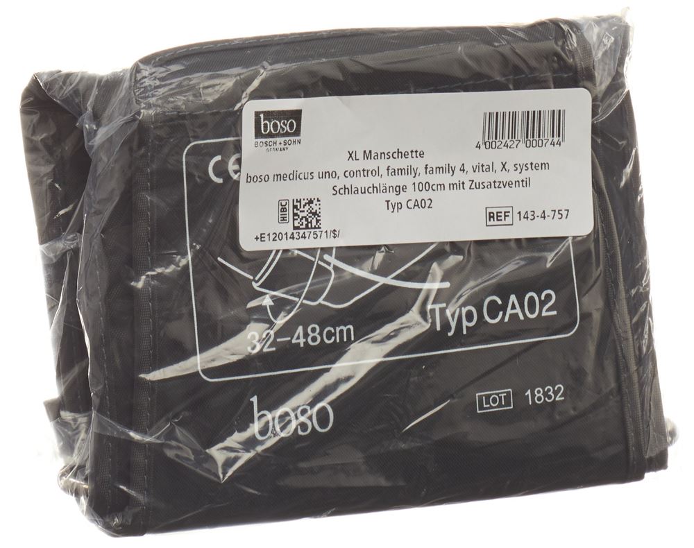 BOSO Manschette inklusiv Verbinder XL 33-48cm Arme 1 Stk