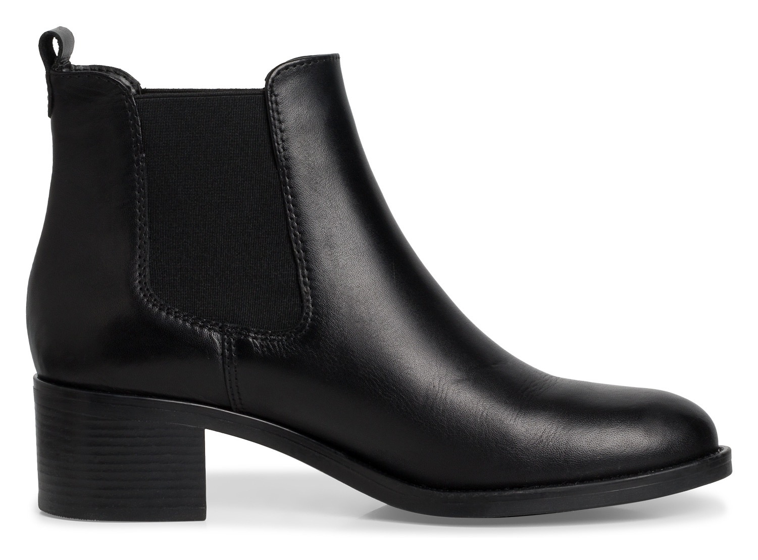Tamaris Chelseaboots  Blockabsatz, Stiefelette, Schlupfschuh in schmaler Form
