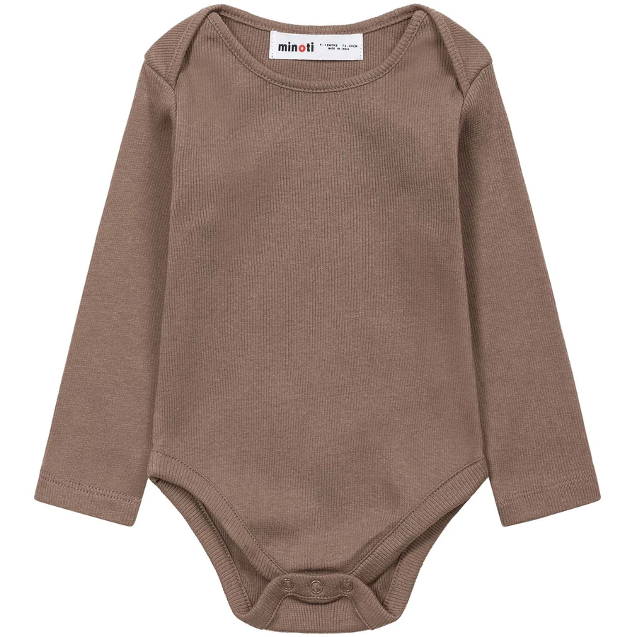 Minoti 2er Pack Bodys beige