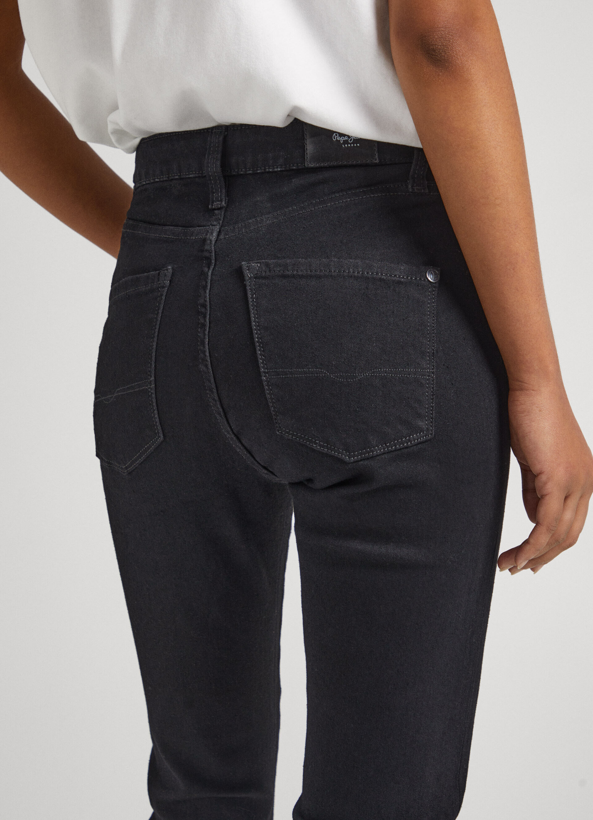 Calça jeans DION FIT FLARE de cintura alta - jeans