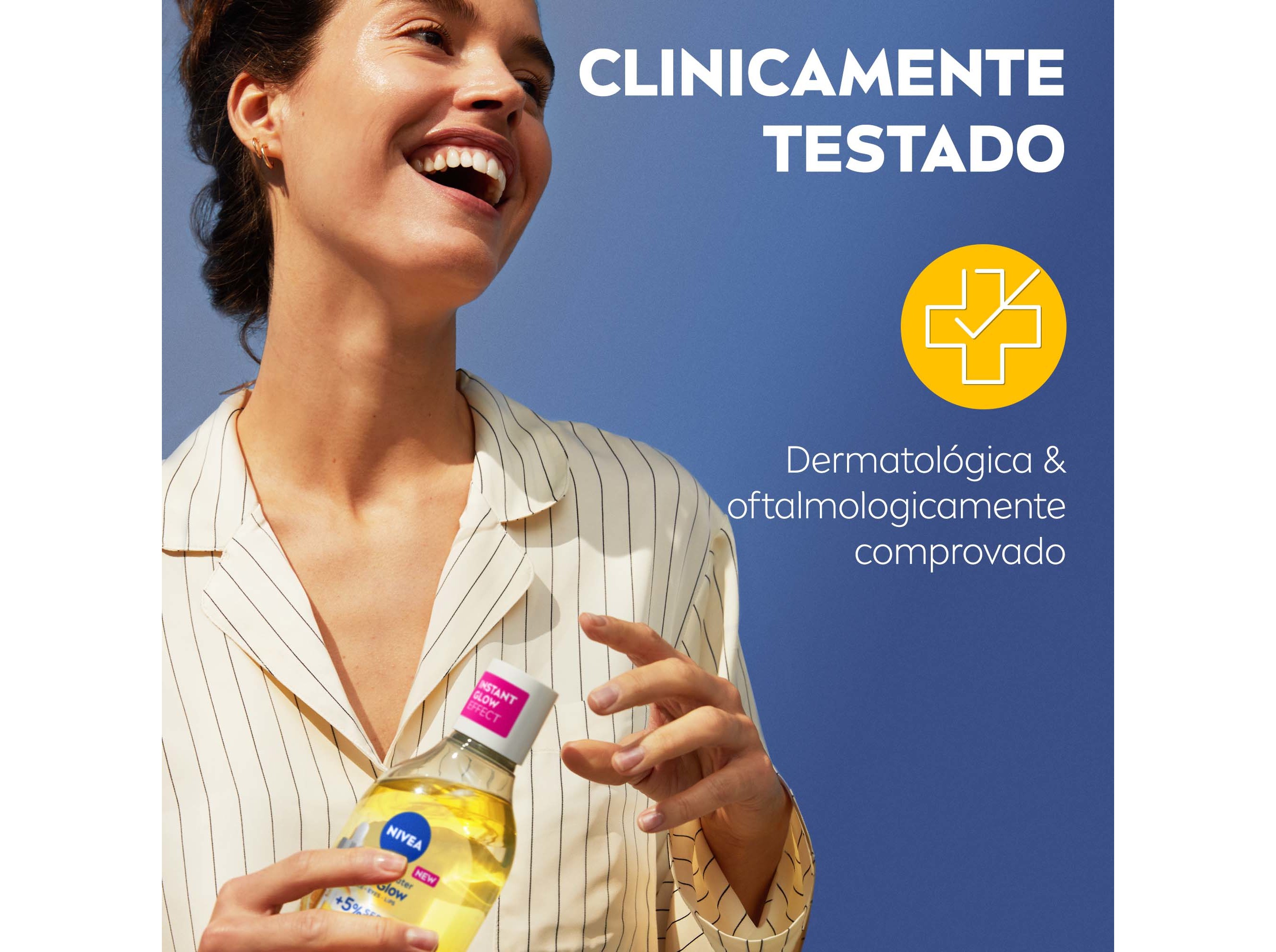 ÁGUA MICELAR NIVEA SKIN GLOW 400ML