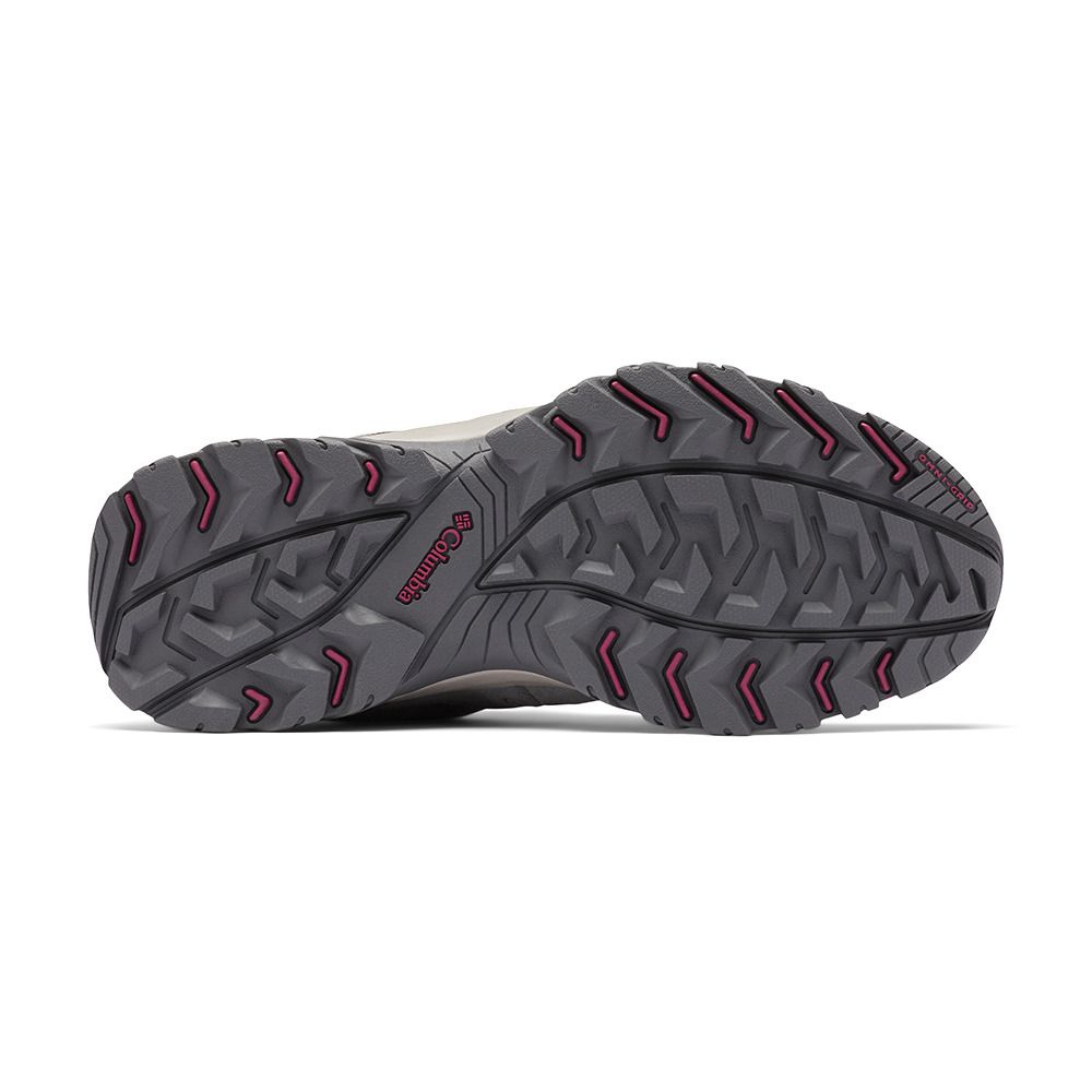 Columbia REDMOND III WP - Chaussures randonné Femme ti titanium/red onion