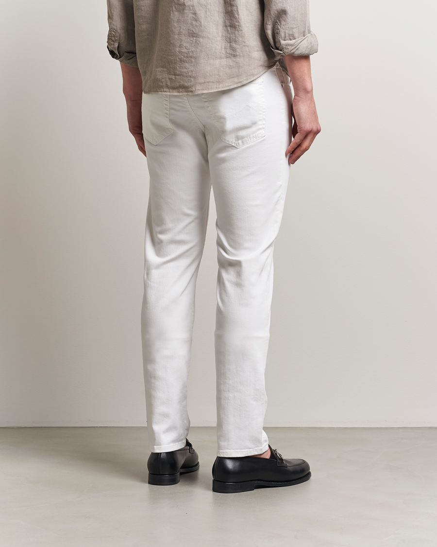 Jacob Cohën Bard Slim Fit 5-Pocket Pants White