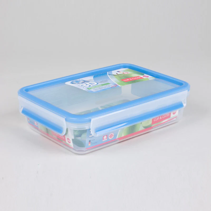Boite rectangulaire 1.2l Clip & Close Emsa