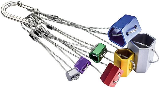 BLACK DIAMOND - WIRED HEXETRIC NUT SET 4-10 COINCEURS