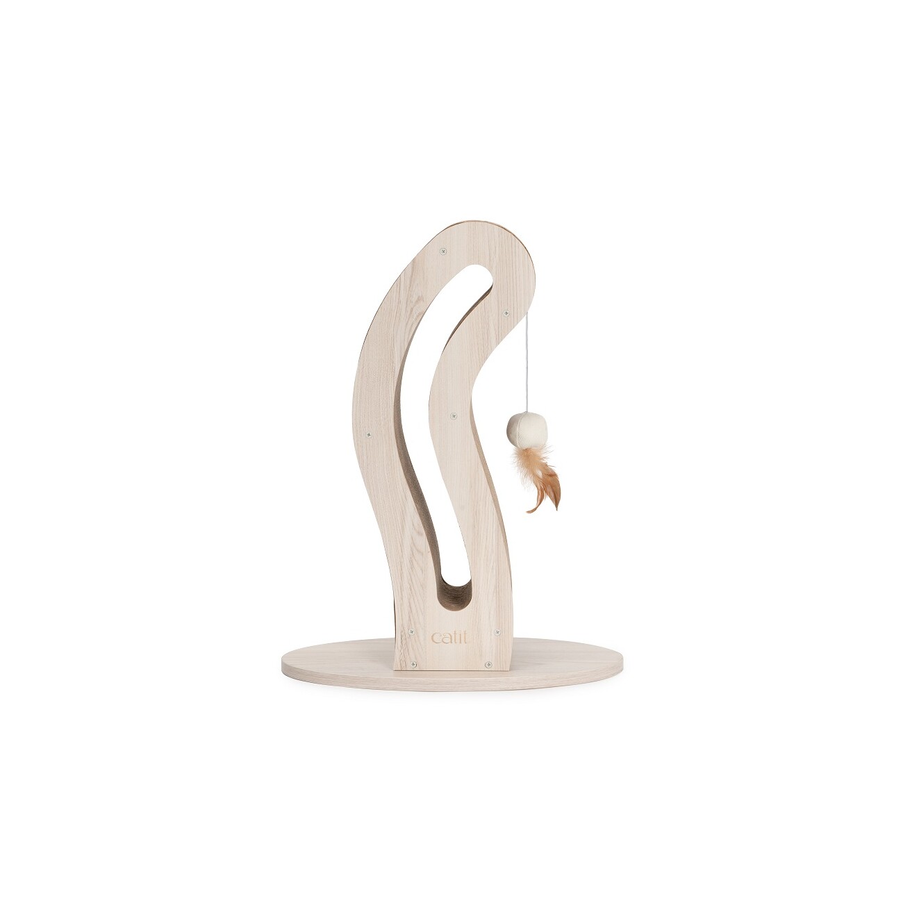 Catit Pixi Kratzsäule Skulptur katzenschwanzförmig