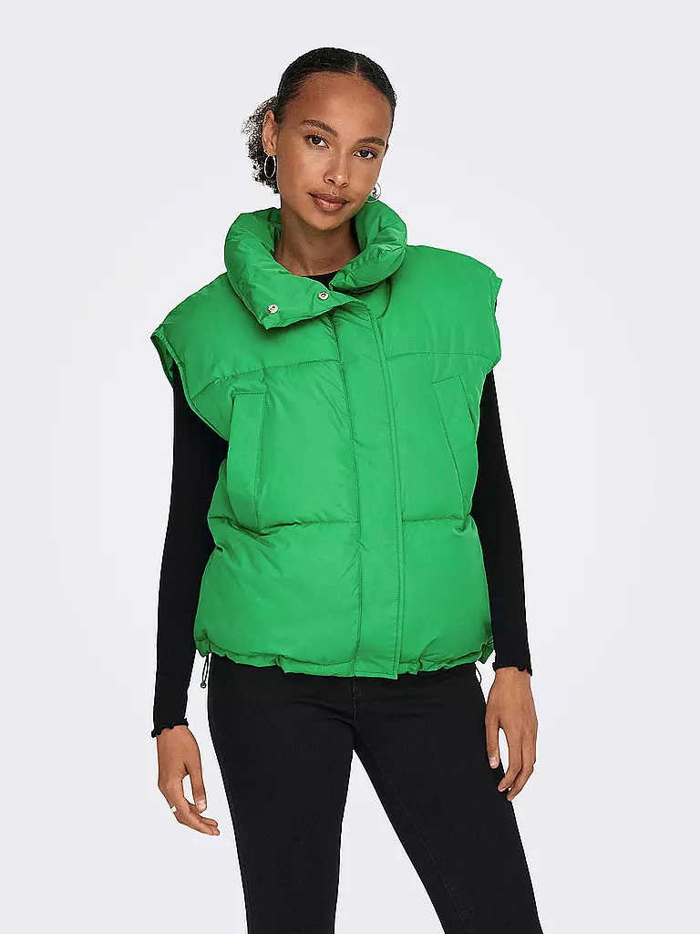 ONLY Steppgilet ONLTENNA grün