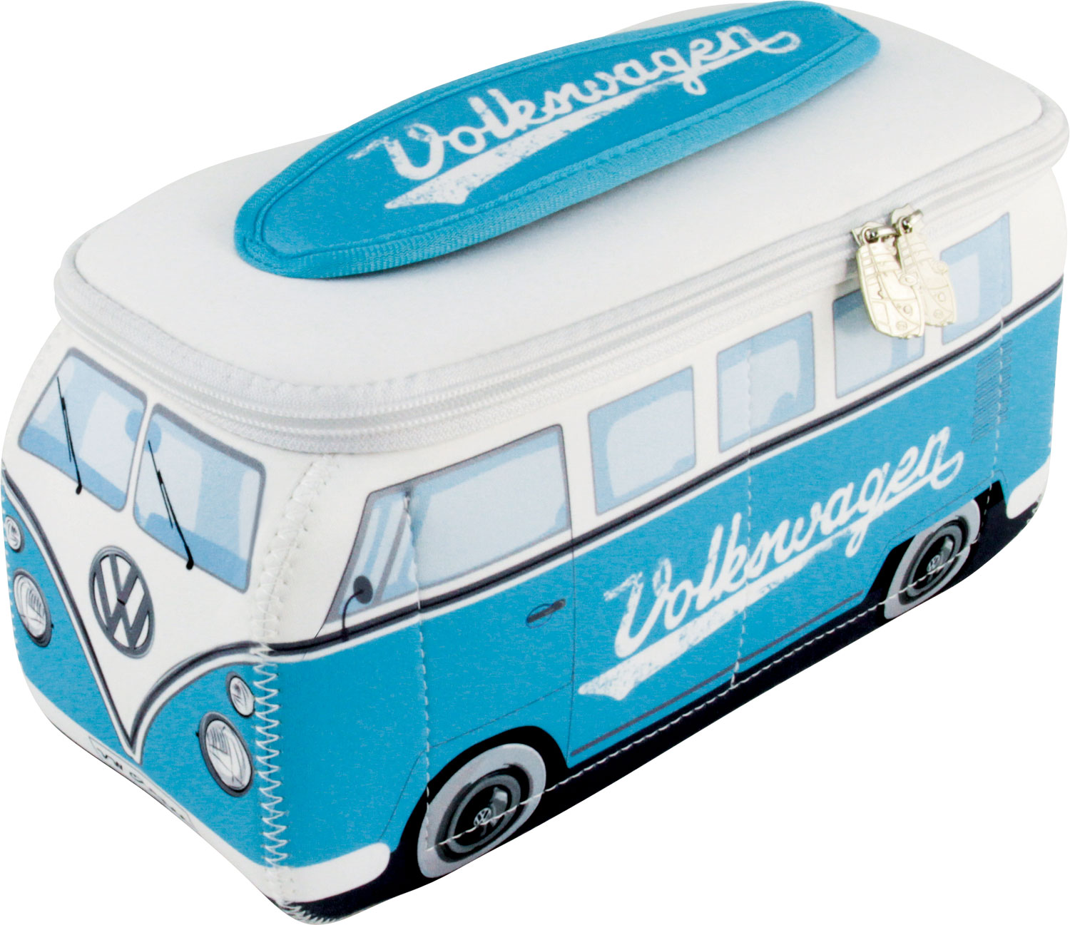 VW Collection T1 Bulli Neopren Universaltasche 4,5 Liter Türkis