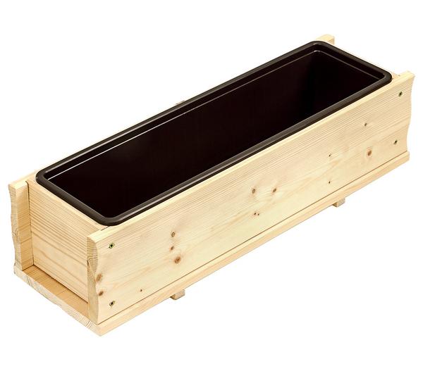 Dehner Holz-Blumenkasten, rechteckig