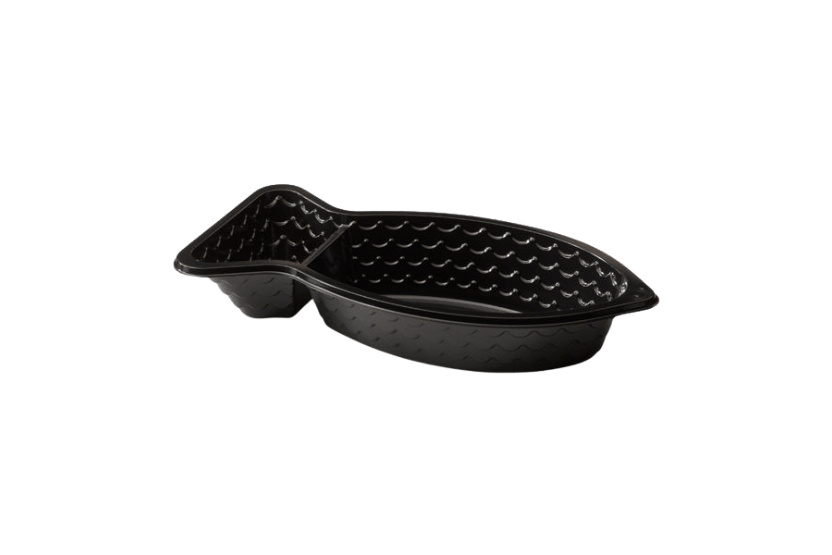 Kibbeling bakje C71 zwart
