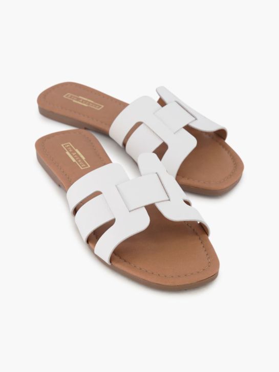 5th Avenue Pantolette Weiss