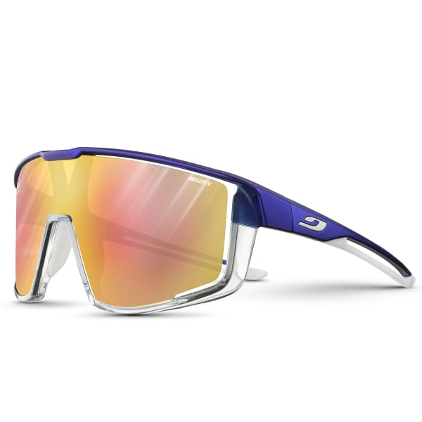 Lunette vélo JULBO FURY METALIC BLUE/BLANC