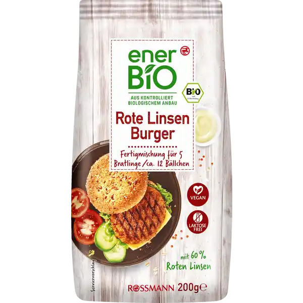 Rote Linsen Burger