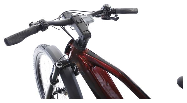 VTT Électrique Tout-Suspendu O2 Feel Vern FS 7 Adventure Shimano Cues 9V 720 Wh 27.5'' Rouge Lave - Produit Reconditionné