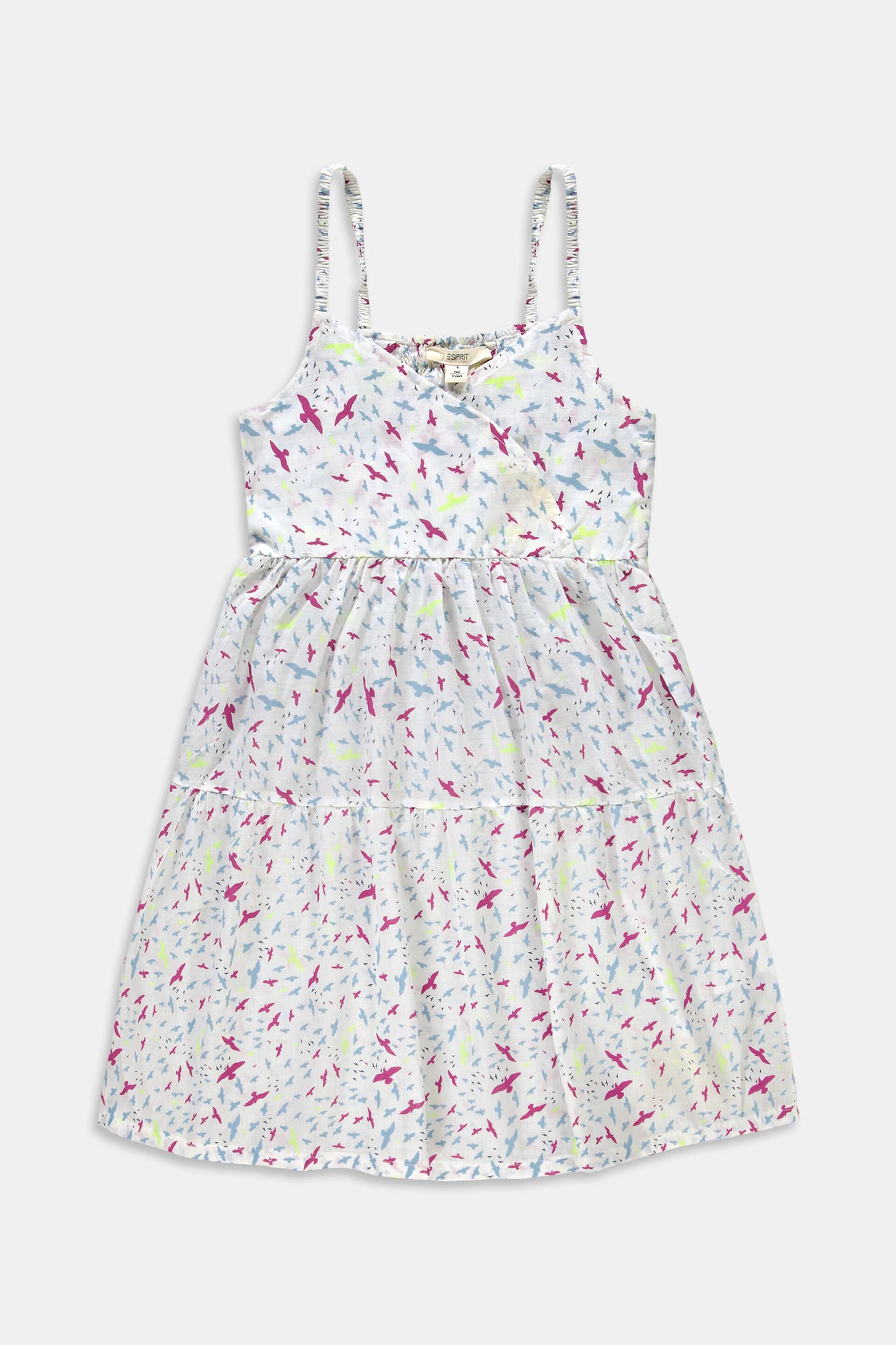 Robe longueur midi à imprimé