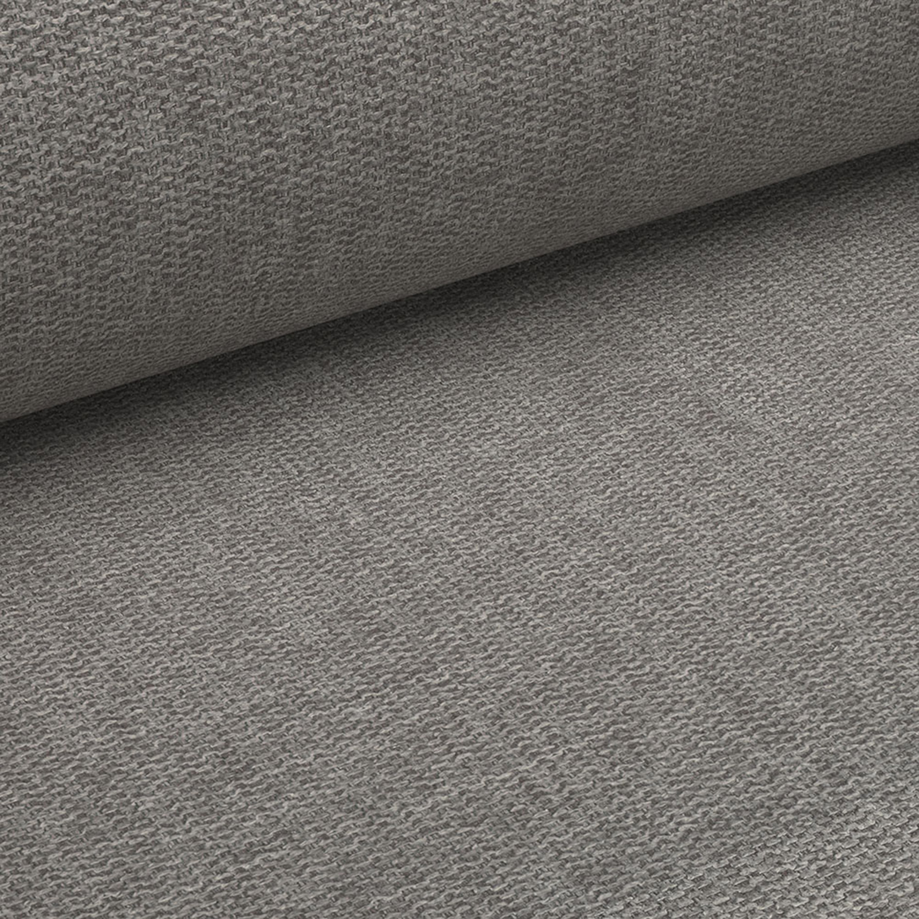 Ecksofa - grau - Liegefunktion - Recamiere links