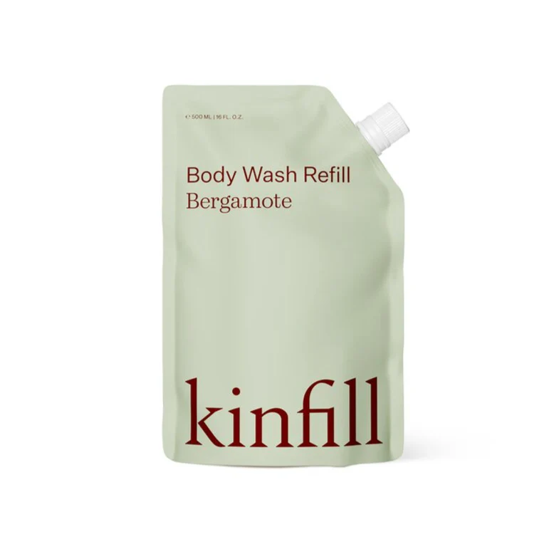 Kinfill  Body Wash Refill, Bergamote - 500ml