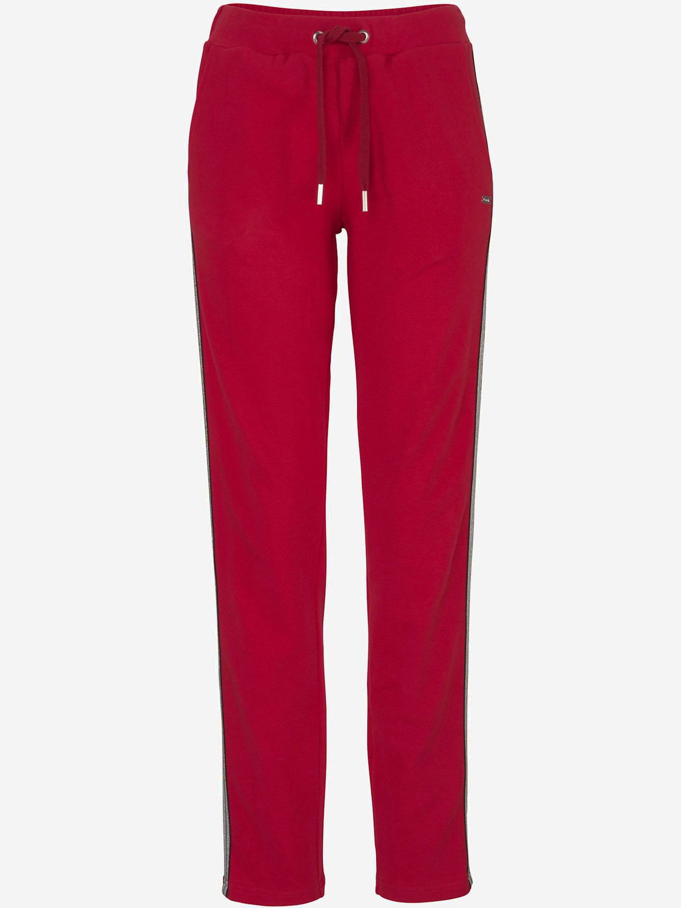 Pantalon d'intérieur sweatshirt avec bandes latérales métalliques