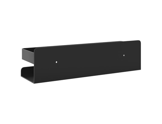 VIDAXL - Accessoire de douche étagère de douche noir mat acier inoxydable 304 brossé